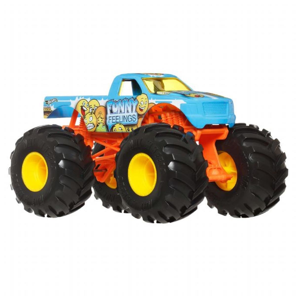 Hot Wheels Monster Trucks Escala 1:24 - Funny Feelings